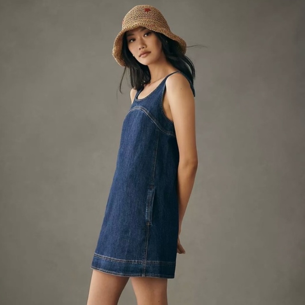 Pilcro Denim Shift Dress